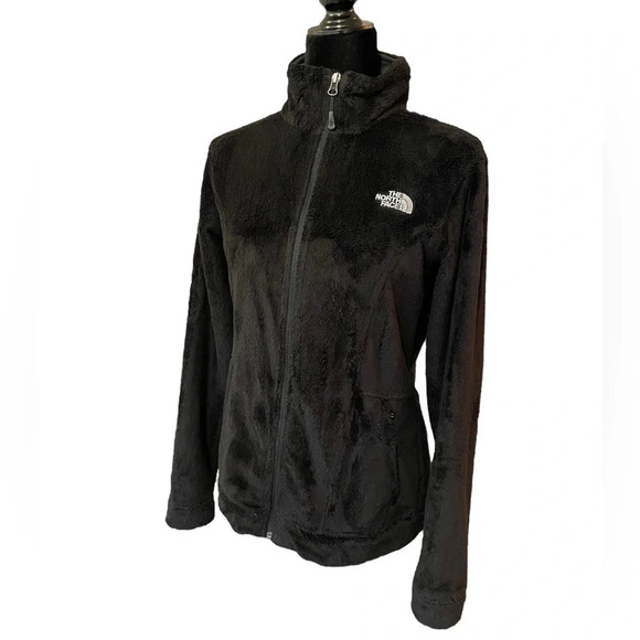 The North Face Women's Shadow Luxe Osito Fleece Jacket Black - Picture 3 of 8